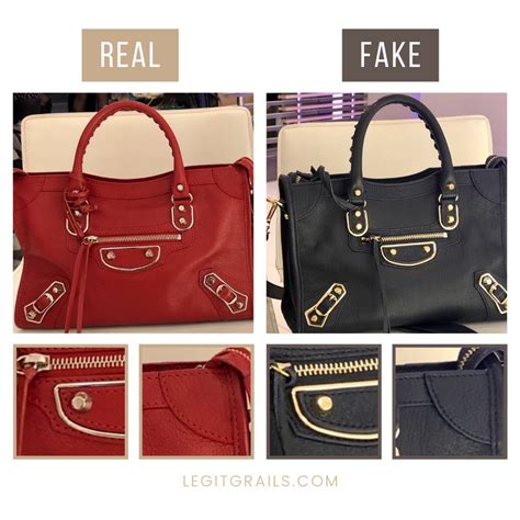 balenciaga city bag fake vs real|authentic balenciaga bag.